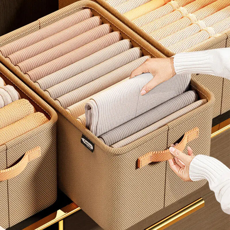 Organizador de Roupa, Toalhas e Cobertas